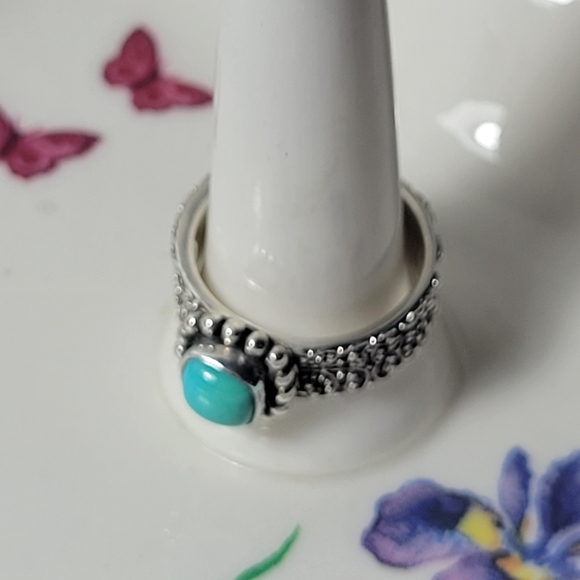 925-SILVER   VINTAGE RING SIZE 6 - Picture 15 of 16